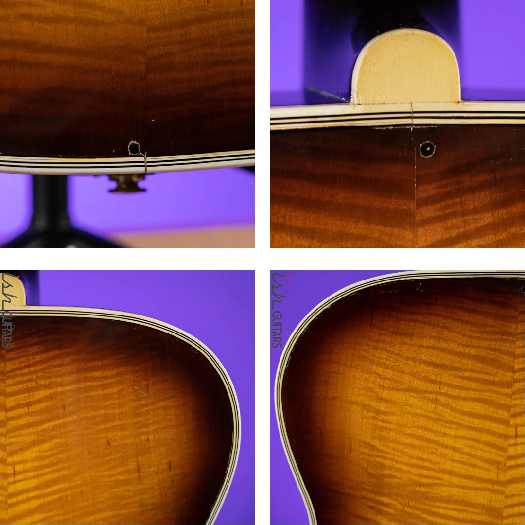 1940 D’Angelico Style B ArchTop Tobacco Burst - Image 17