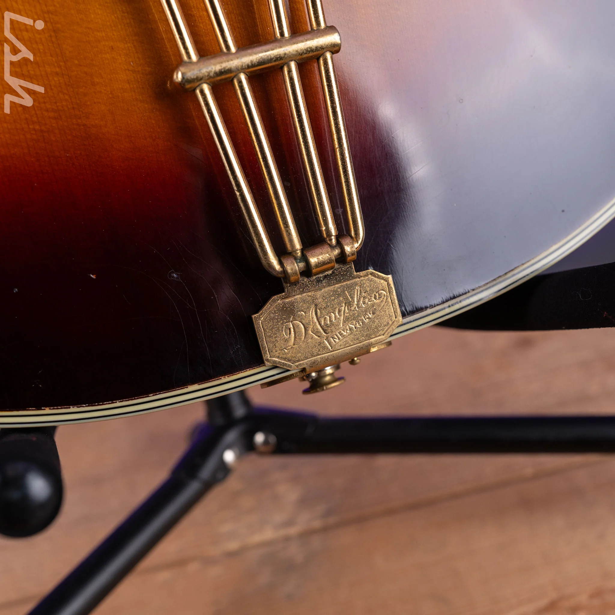 1940 D’Angelico Style B ArchTop Tobacco Burst - Image 7