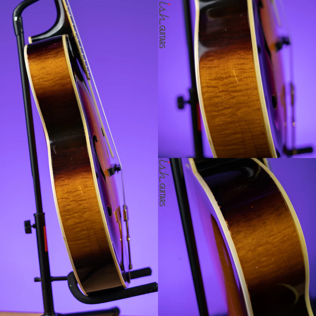1940 D’Angelico Style B ArchTop Tobacco Burst - Image 8