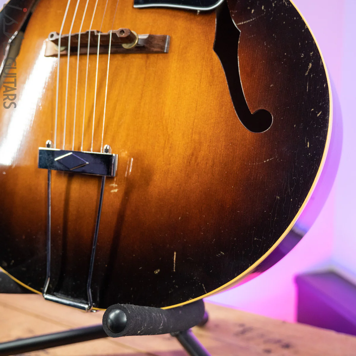1950-1951 Gibson L-50 Archtop Sunburst Acoustic Guitar - Image 16