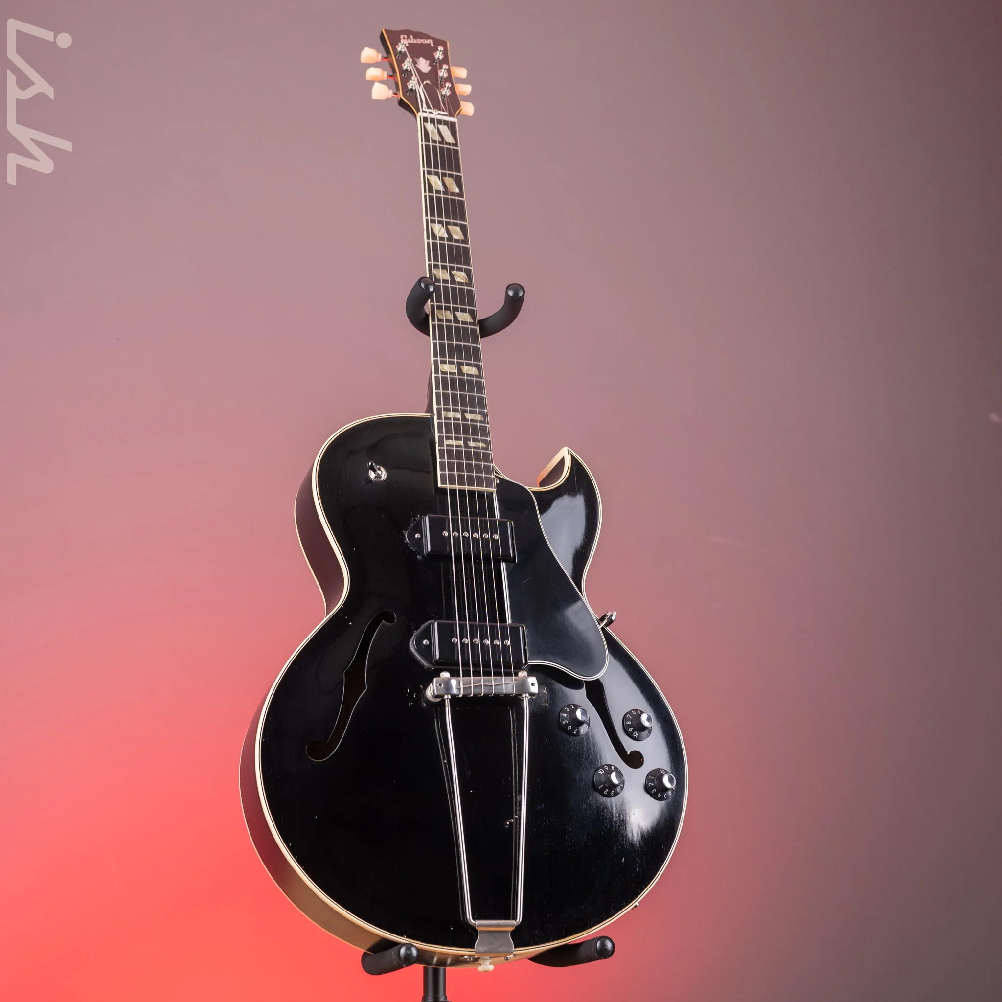 1952 Gibson ES-295 Black Refin - Image 2