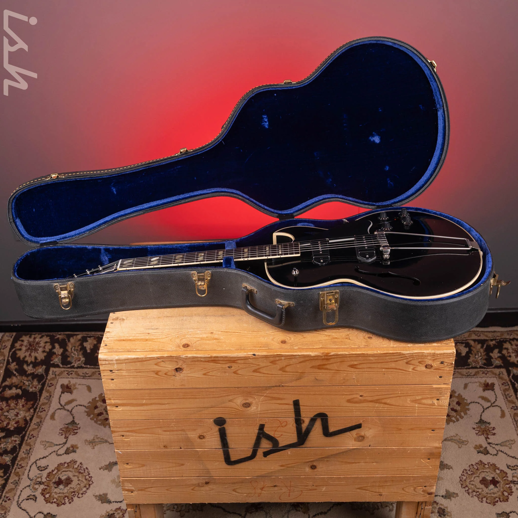 1952 Gibson ES-295 Black Refin - Image 21