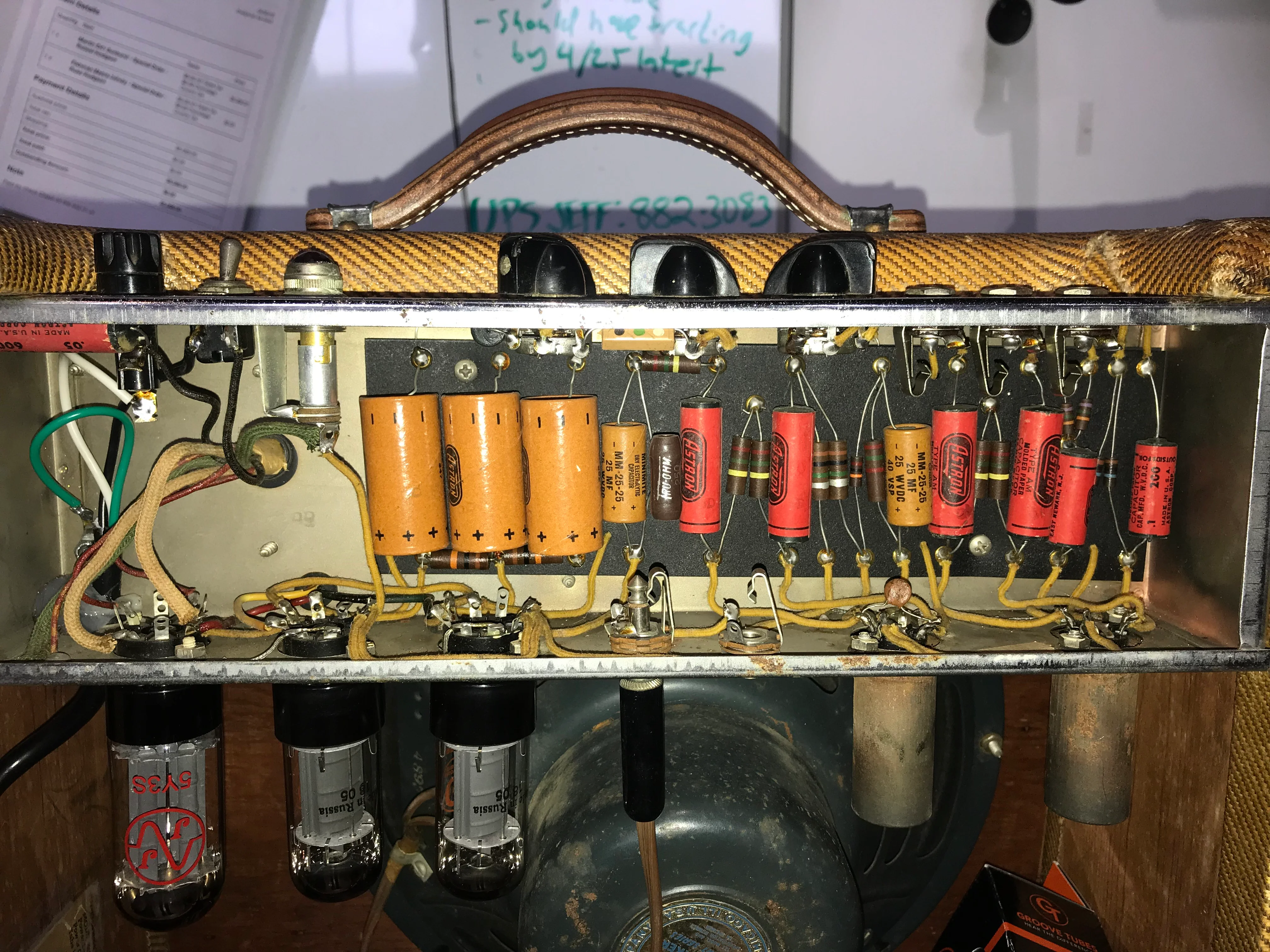 1954 Fender Deluxe Tweed 5C3 - Image 20