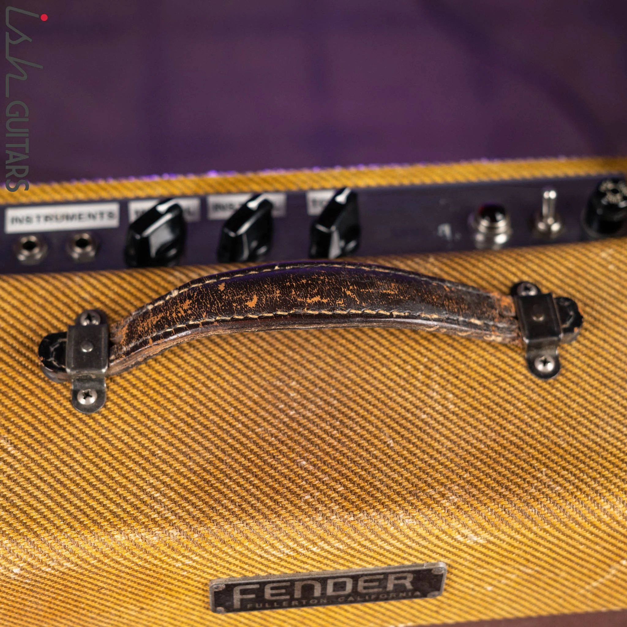 1955 Fender Deluxe 5D3 (Re-Tolexed) - Image 4