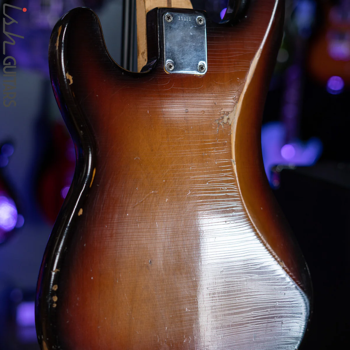 1958 Fender Precision Bass 3-Tone Sunburst - Image 12