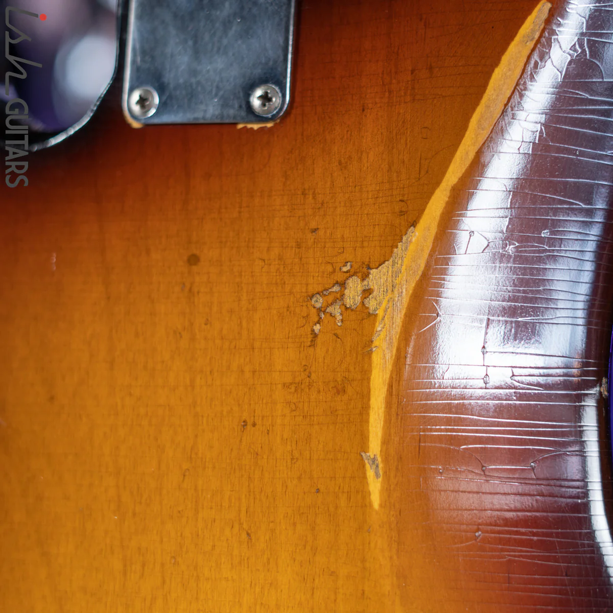 1958 Fender Precision Bass 3-Tone Sunburst - Image 13