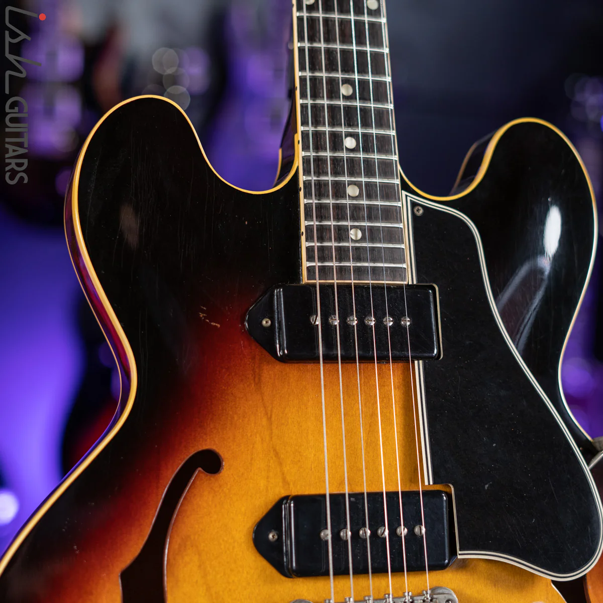 1960 Gibson ES-330 TD Hollowbody Sunburst - Image 3