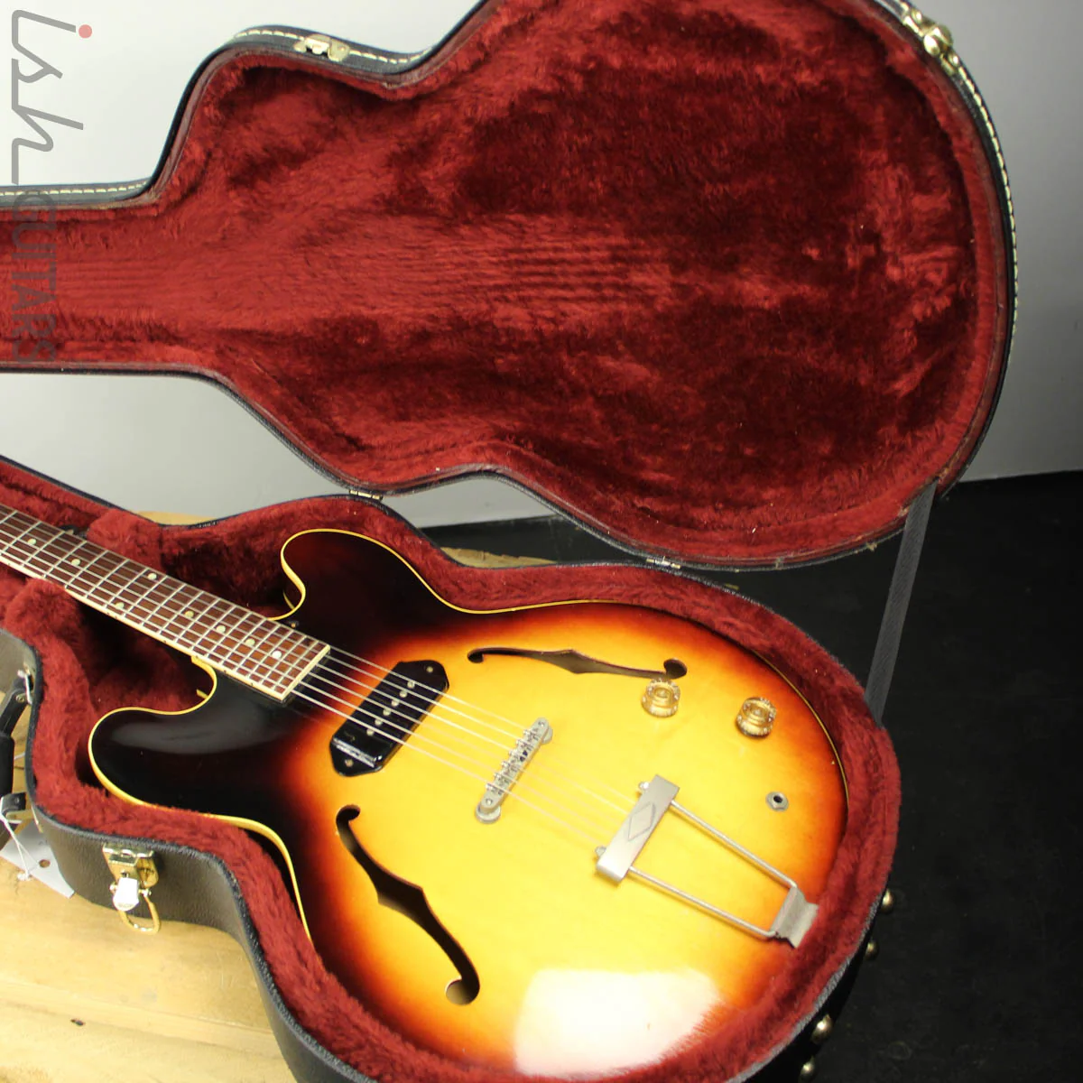 1960 Gibson ES-330 Sunburst Hollowbody Guitar - Image 24