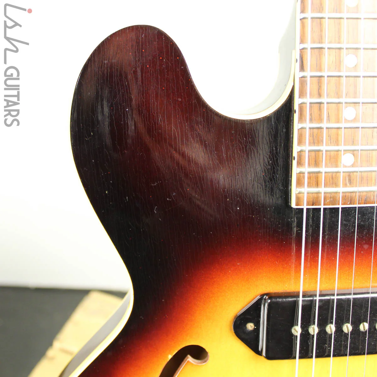 1960 Gibson ES-330 Sunburst Hollowbody Guitar - Image 5