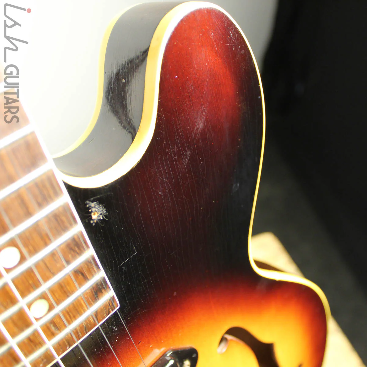 1960 Gibson ES-330 Sunburst Hollowbody Guitar - Image 9