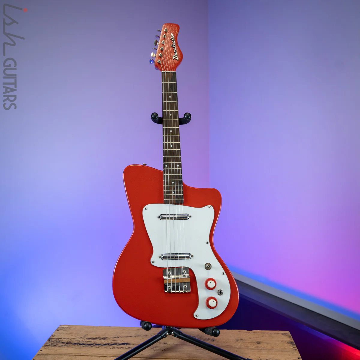 1960's Danelectro Hawk Red Solidbody - Image 2