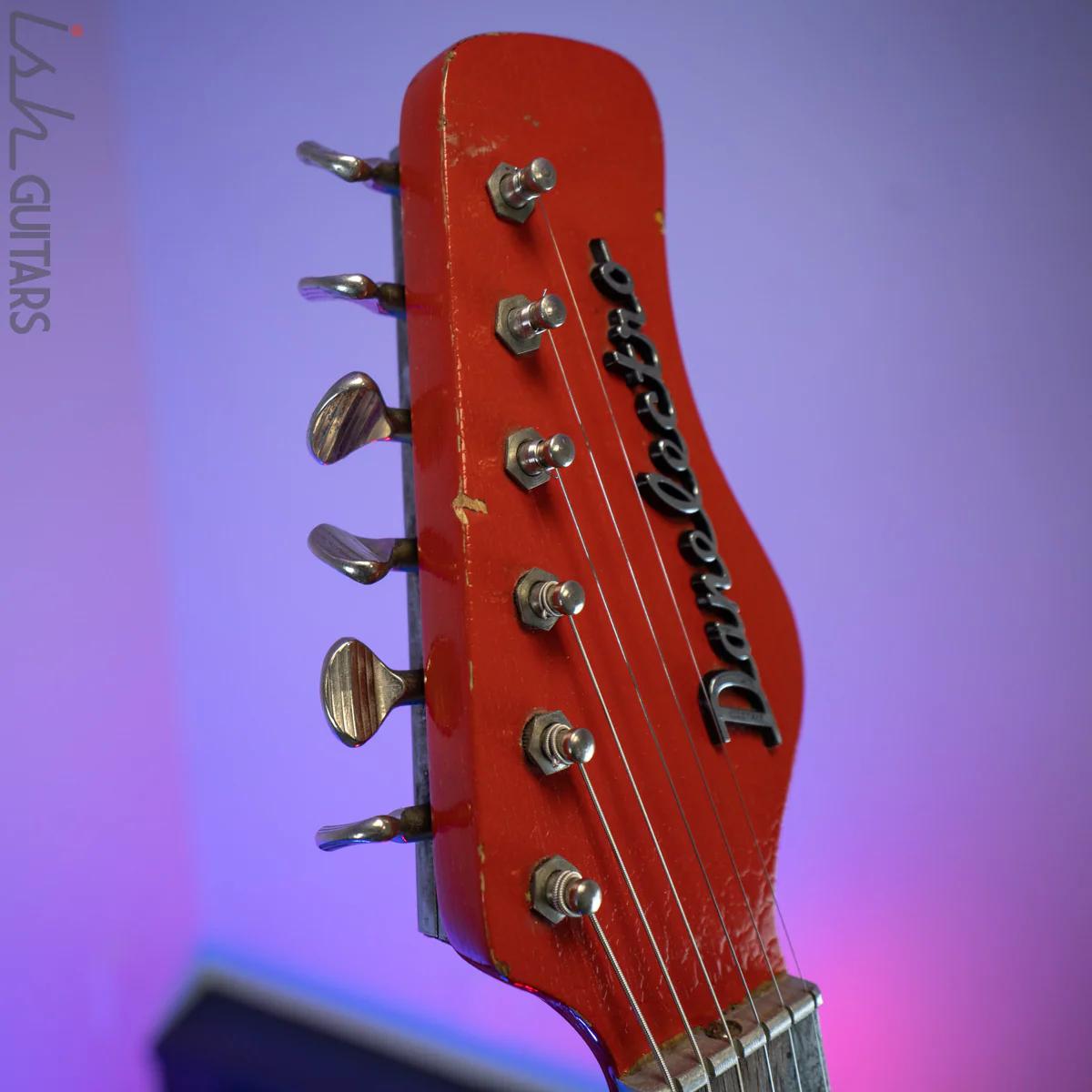 1960's Danelectro Hawk Red Solidbody - Image 9