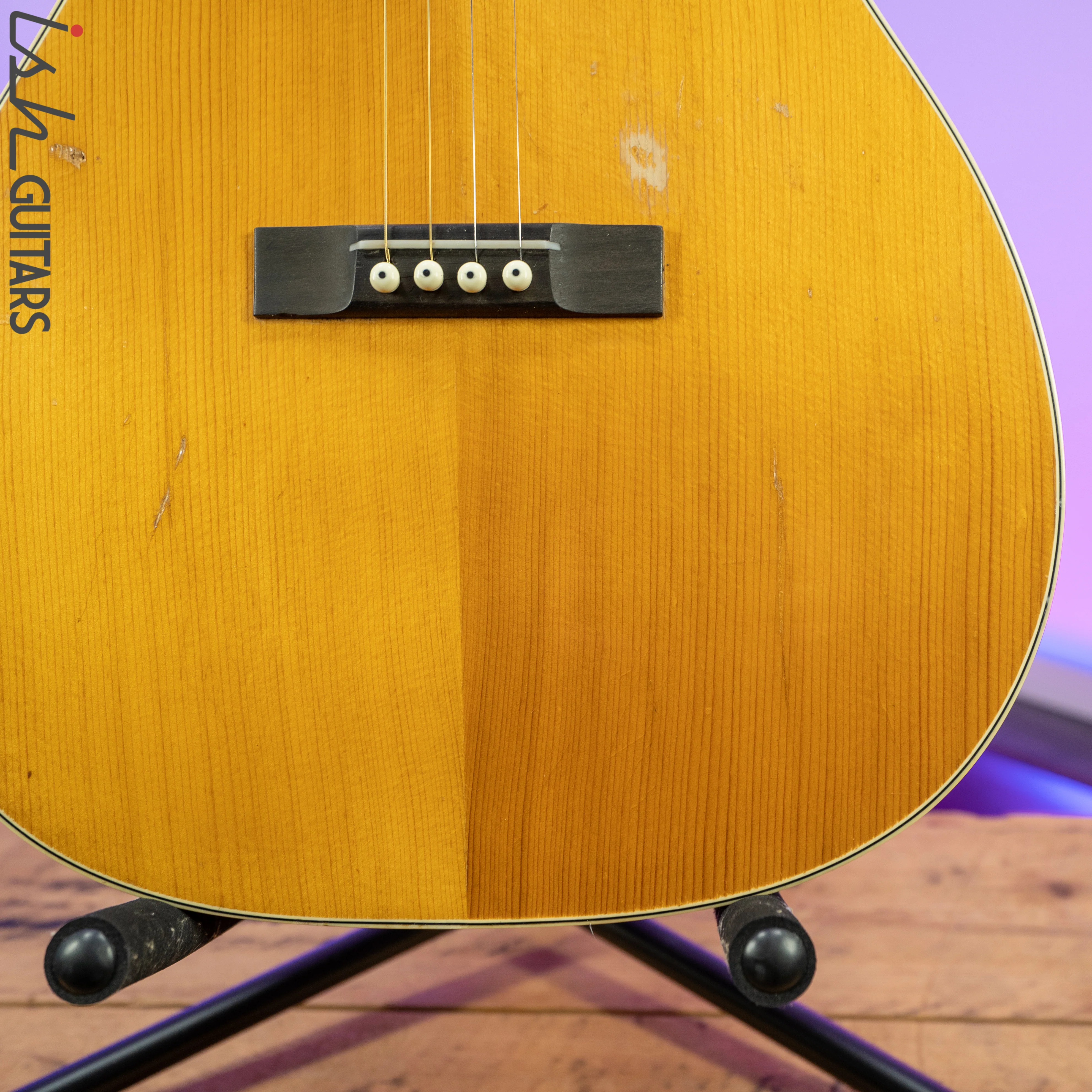 1960s Harmony 4-String Tenor Guitar - Image 4