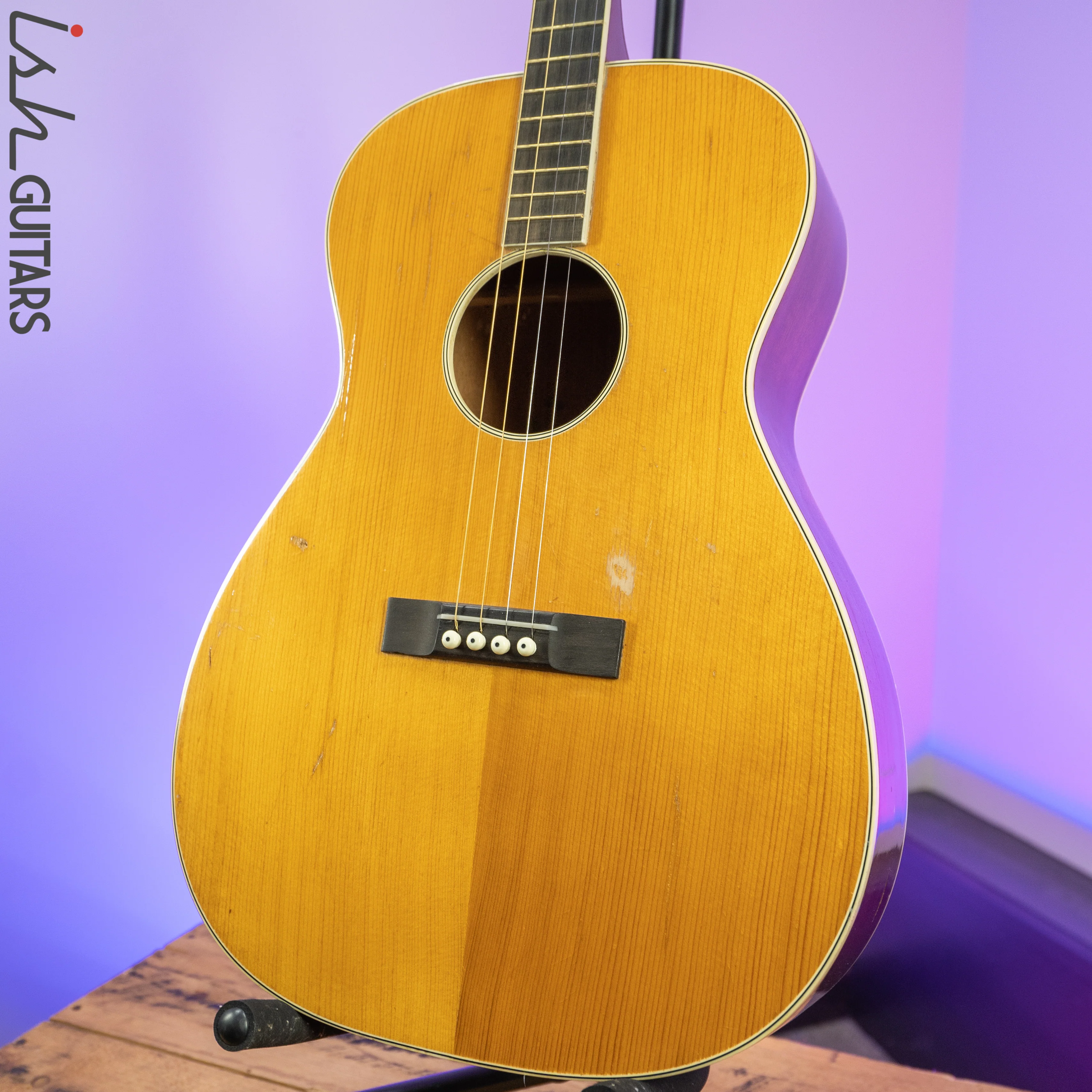 1960s Harmony 4-String Tenor Guitar - Image 5