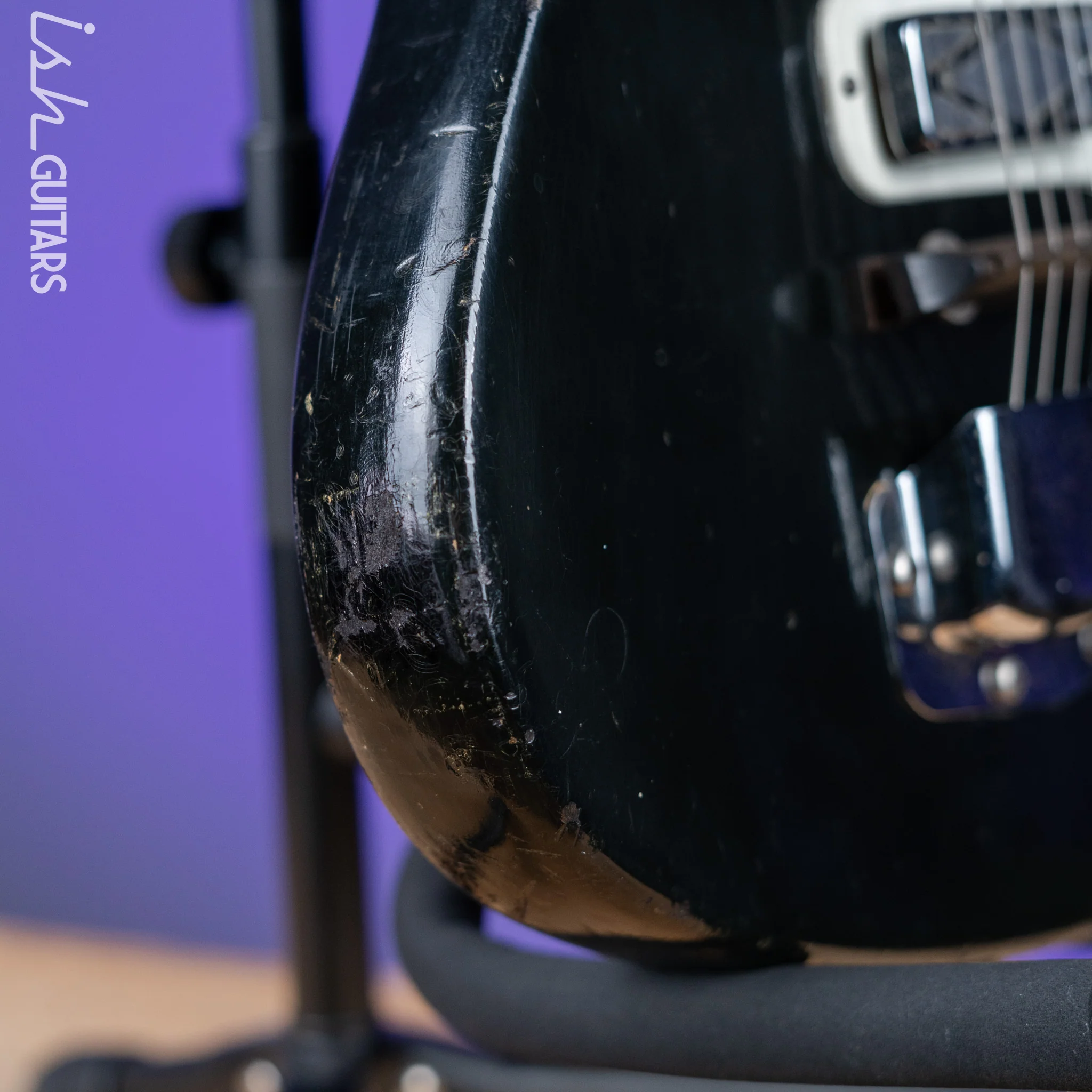 1960s Silvertone 1476 Bobcat Black - Image 10