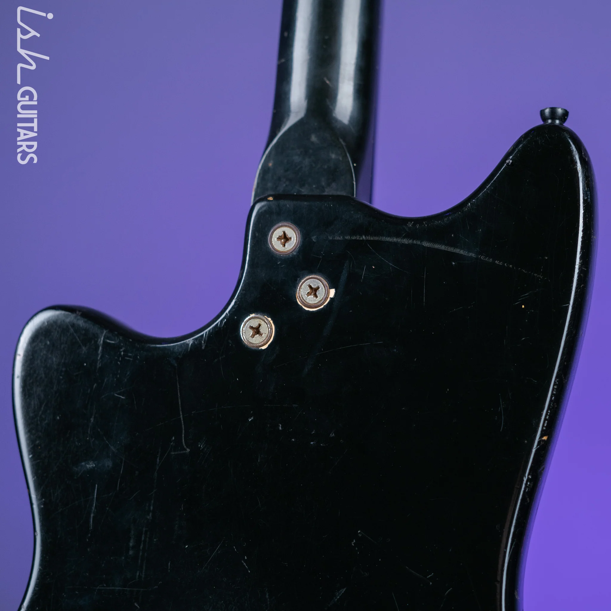 1960s Silvertone 1476 Bobcat Black - Image 13