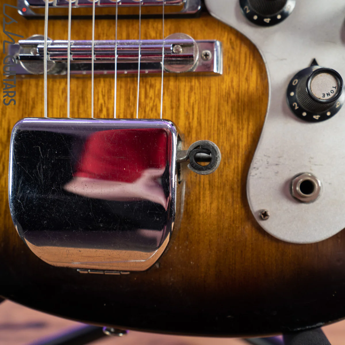 1960s Teisco Del Ray ET-220 Sunburst - Image 17