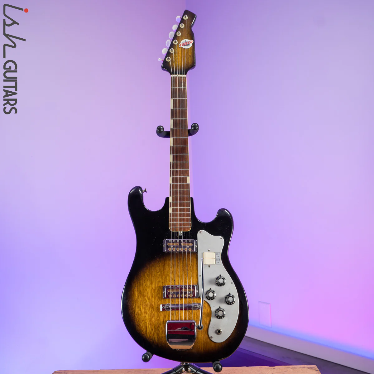 1960s Teisco Del Ray ET-220 Sunburst - Image 2