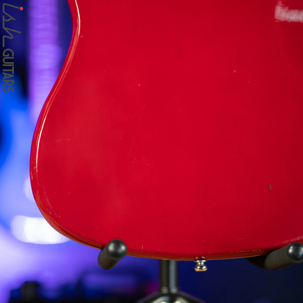 1960s Teisco Domino Red Electric Guitar MIJ - Image 13