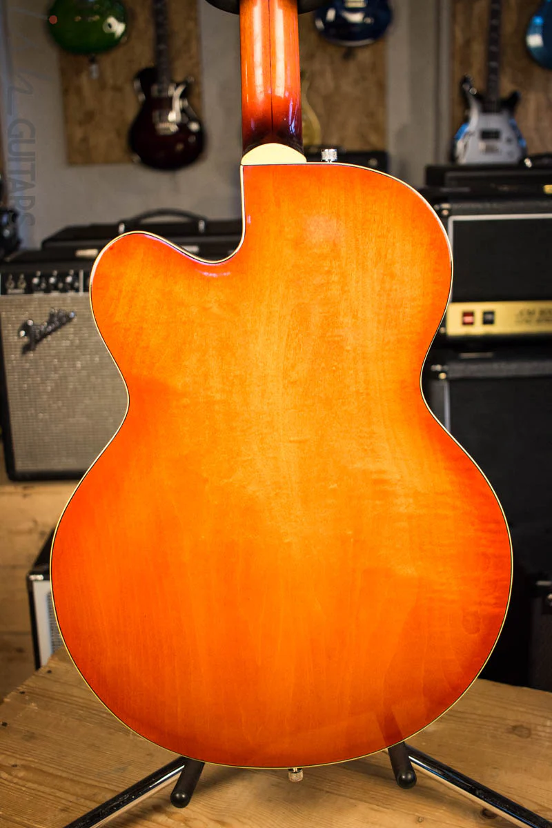 1961 Gretsch 6120 Style 6119 Anniversary Chet Atkins Orange Refin Real F Holes! - Image 7