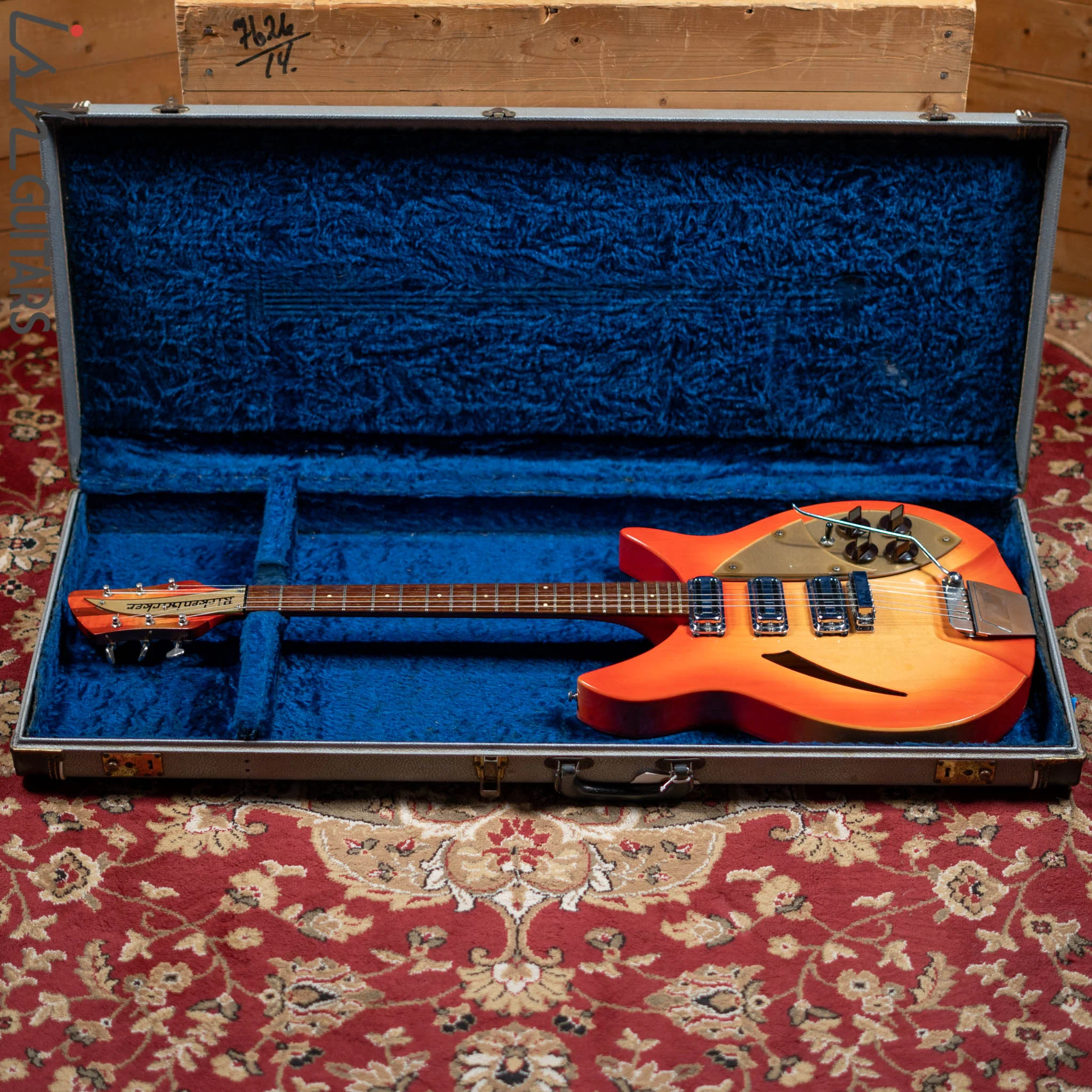 1961 Rickenbacker 345 Capri Fireglo - Image 11