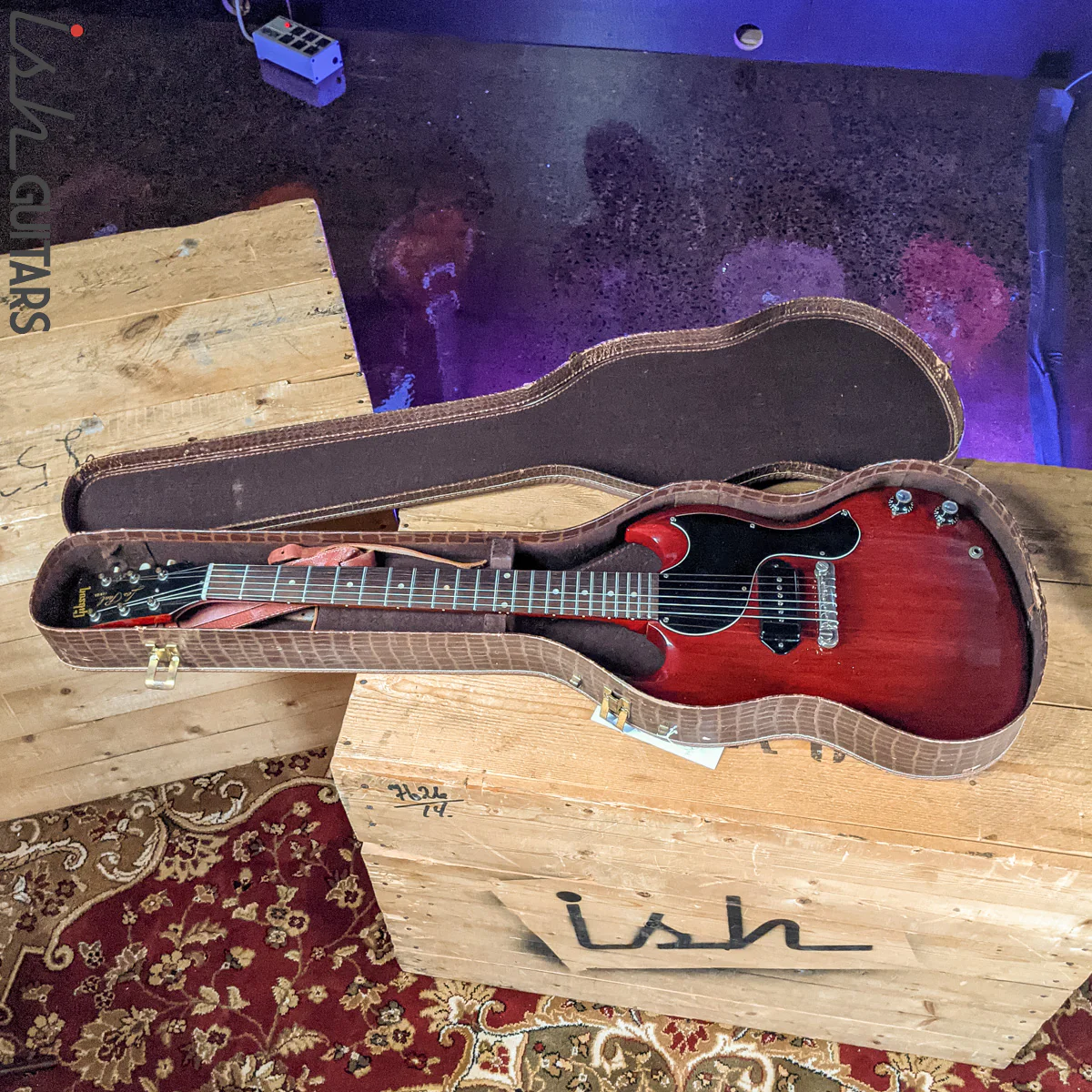 1963 Gibson SG Les Paul Junior Cherry - Image 21