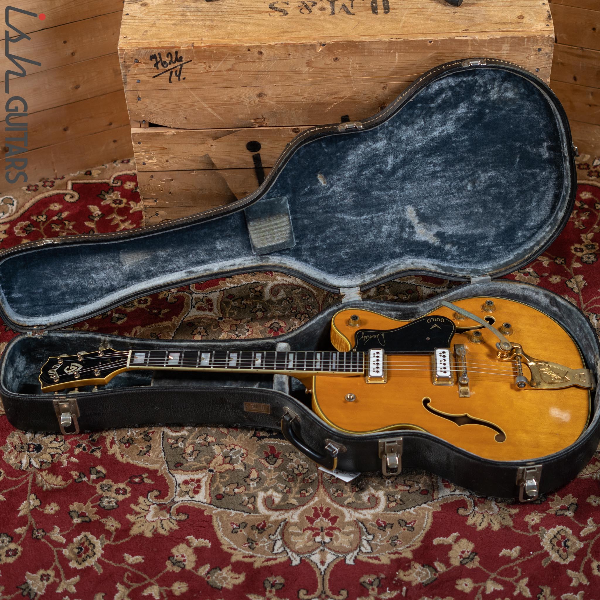 1963 Guild Duane Eddy DE-500 Blonde - Image 19