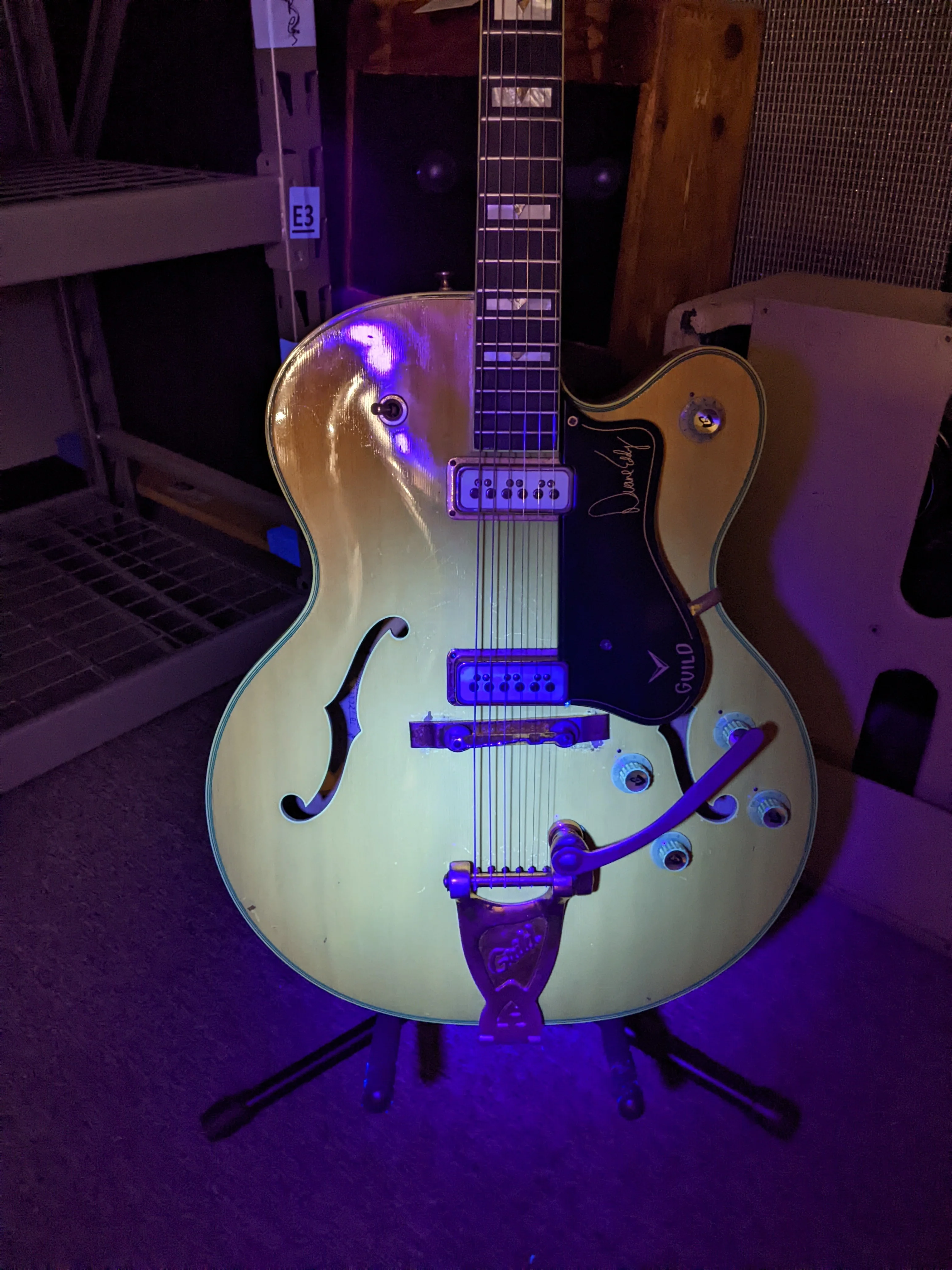 1963 Guild Duane Eddy DE-500 Blonde - Image 20