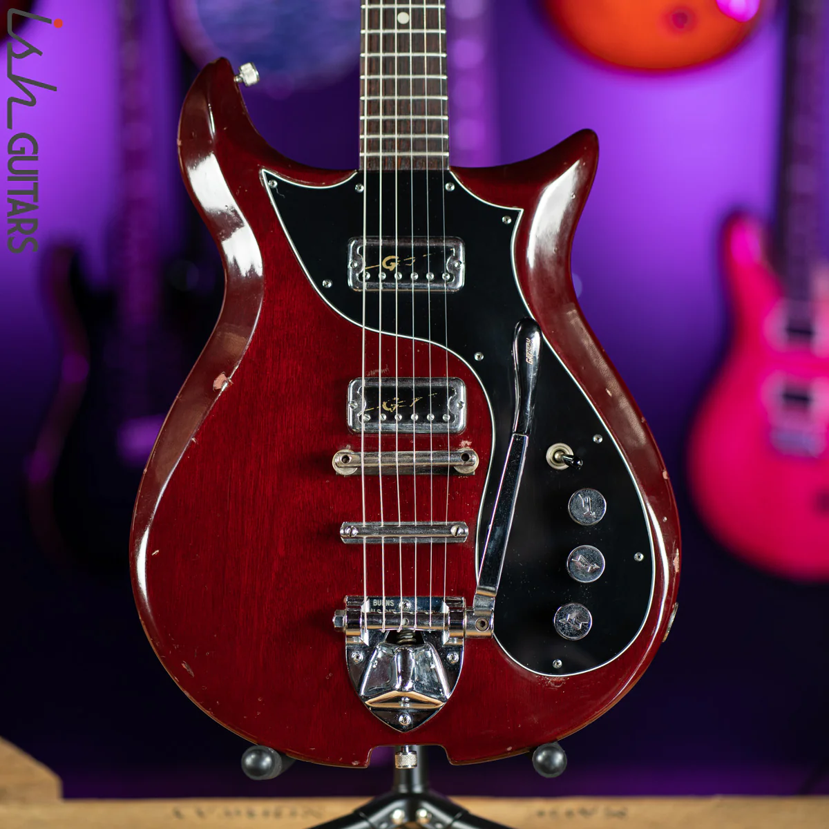 1964 Gretsch Corvette 6135 Cherry Dual Pickups