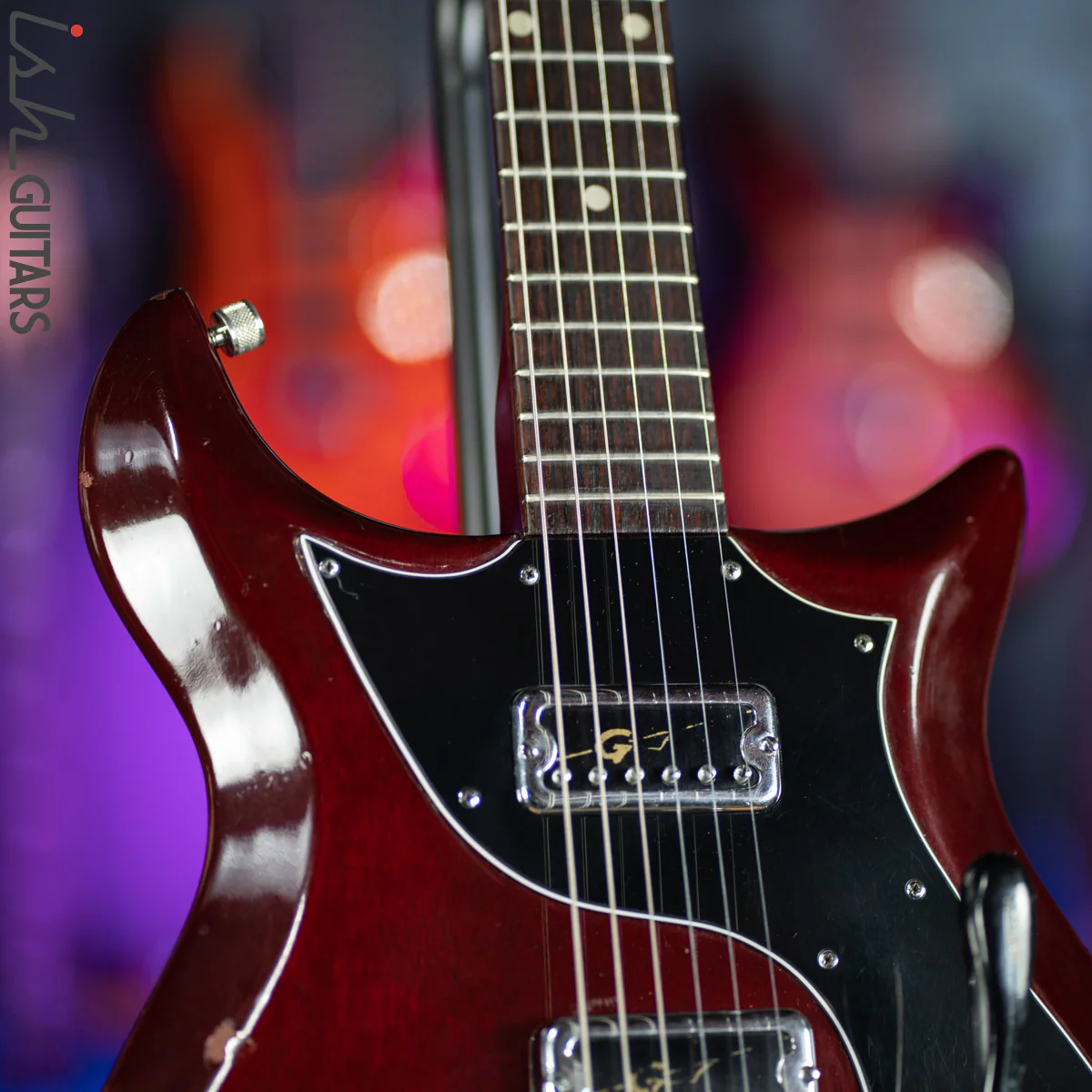 1964 Gretsch Corvette 6135 Cherry Dual Pickups - Image 5