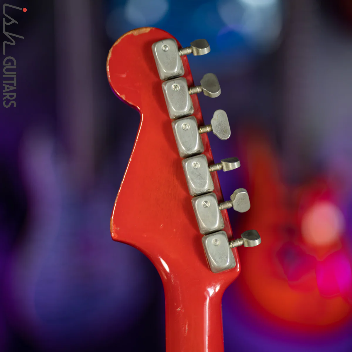 1965 Hagstrom Corvette Red Sunburst - Image 11