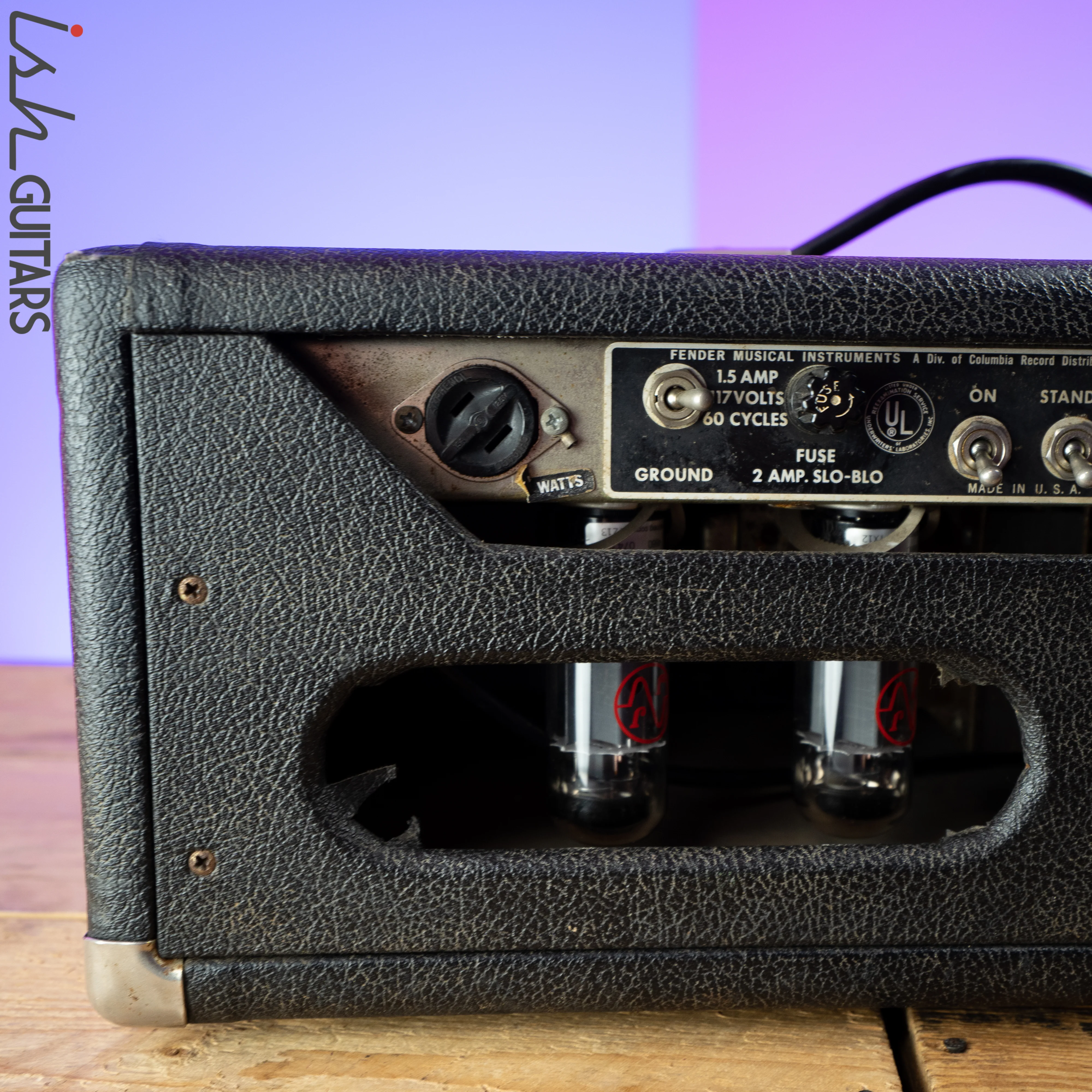 1966 Fender Bassman Blackface Head - Image 7