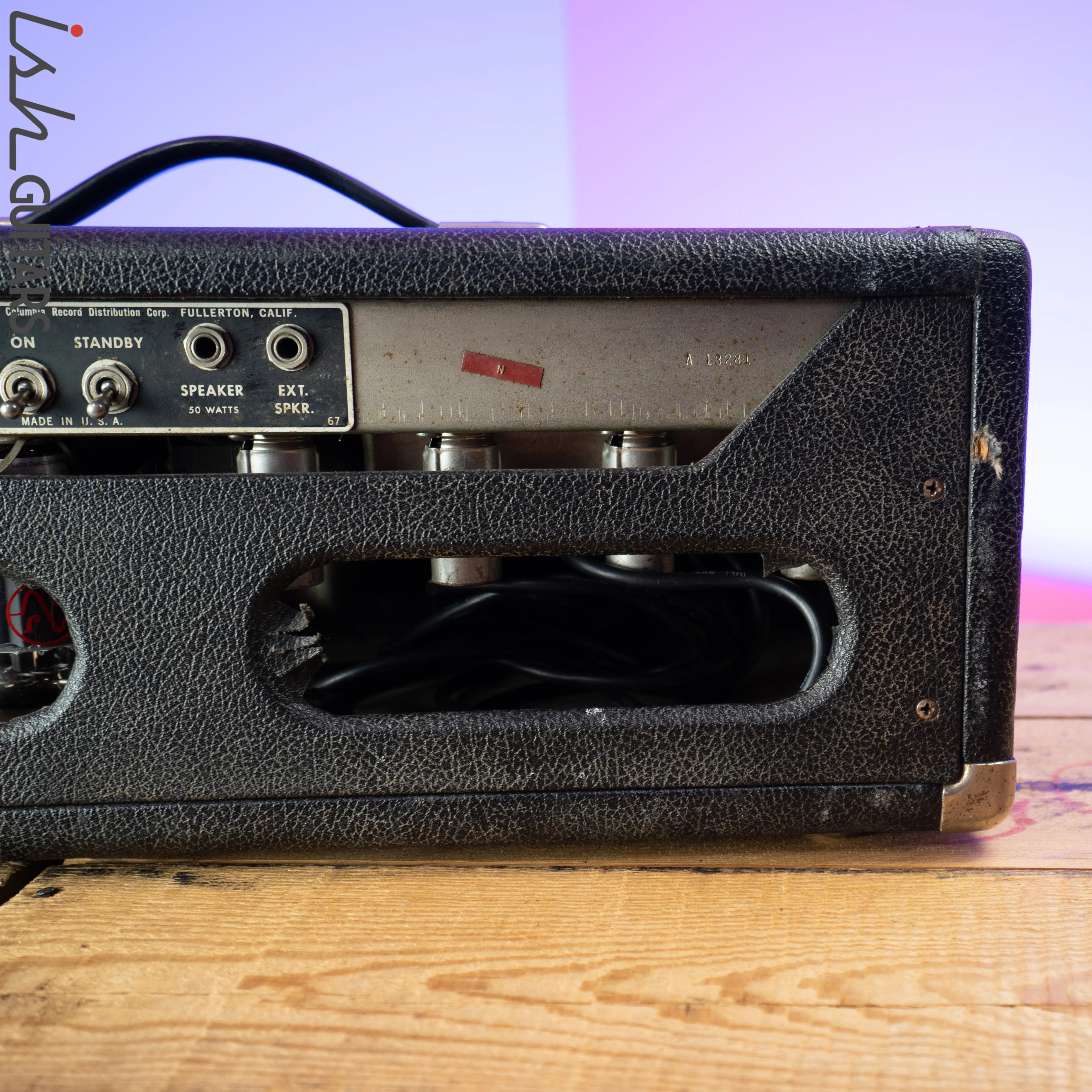 1966 Fender Bassman Blackface Head - Image 9