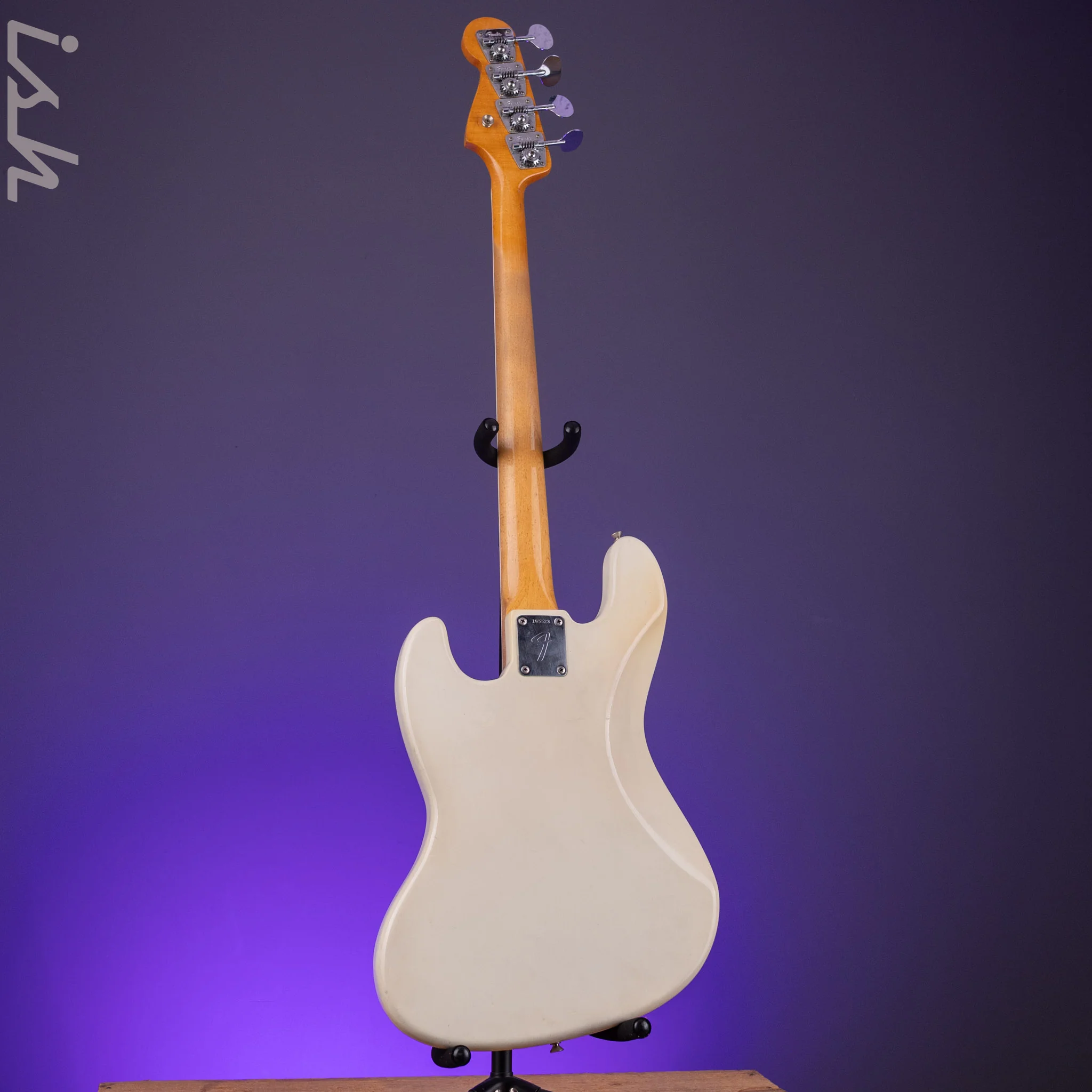 1966 Fender Jazz Bass Refin White - Image 16
