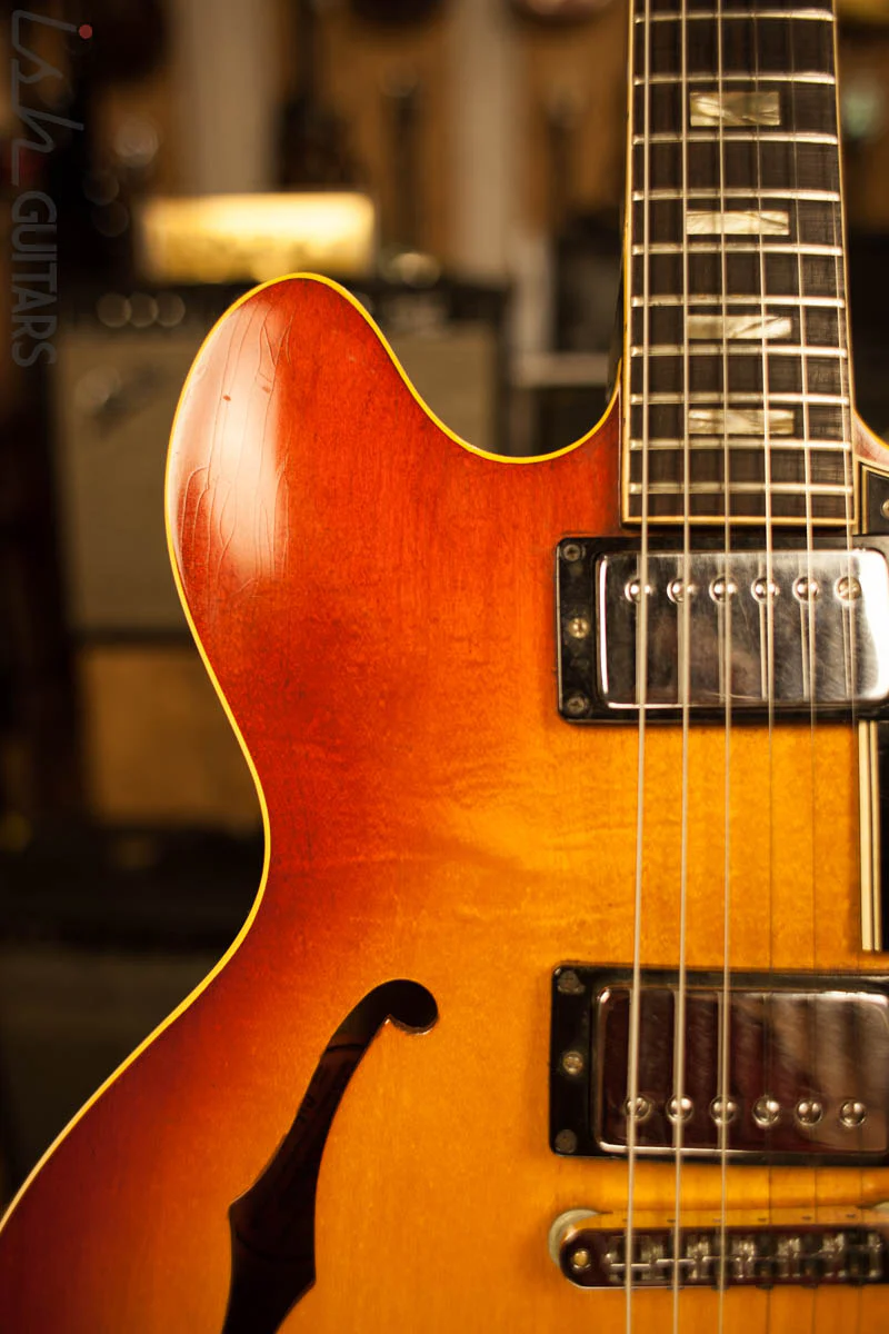 1966 Gibson ES335 TD Sunburst w/ Bigsby (DEMO VIDEO) - Image 3
