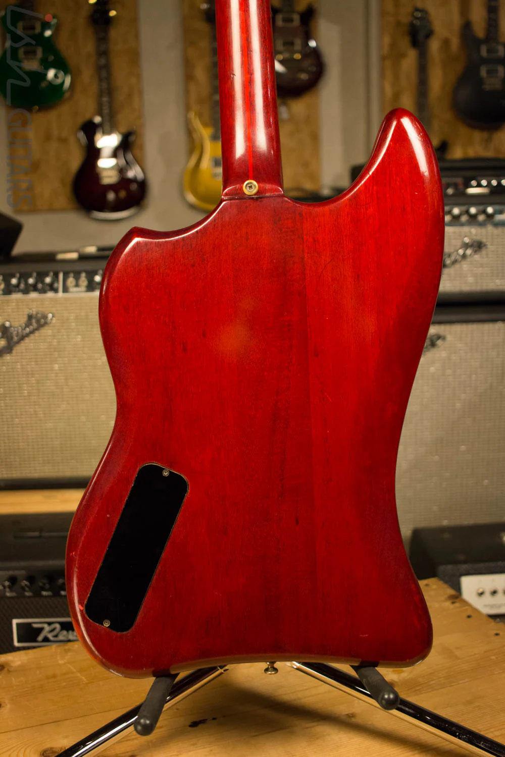 1966 Guild Jet Star Bass Cherry - Image 7