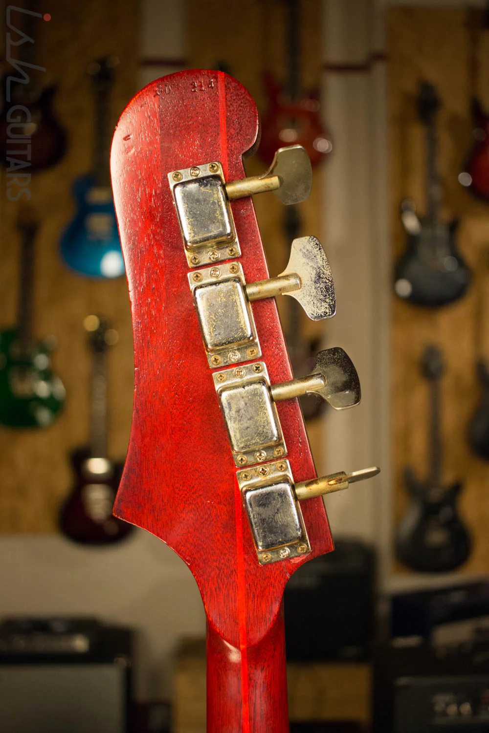 1966 Guild Jet Star Bass Cherry - Image 9