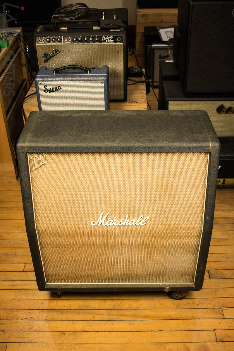 1968/69 Marshall Slant 4x12 Cabinet - Image 2