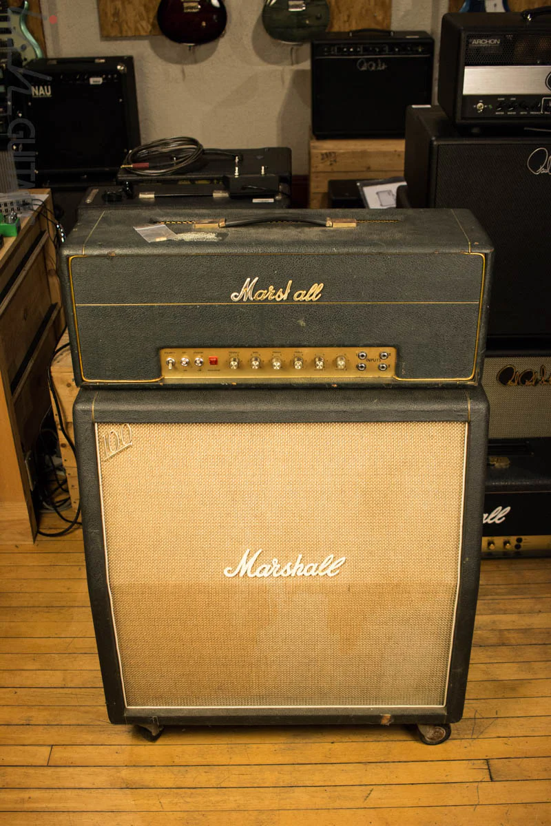 1968/69 Marshall Slant 4x12 Cabinet - Image 8
