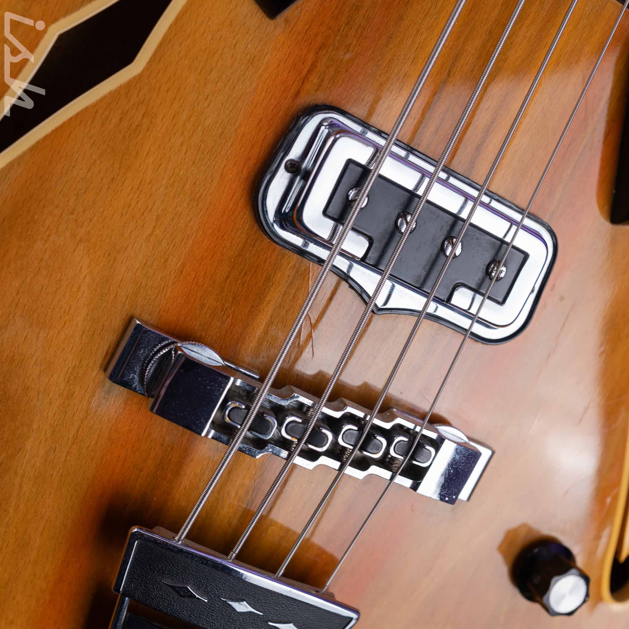 1968 Fender Coronado Bass II Wildwood Natural - Image 10