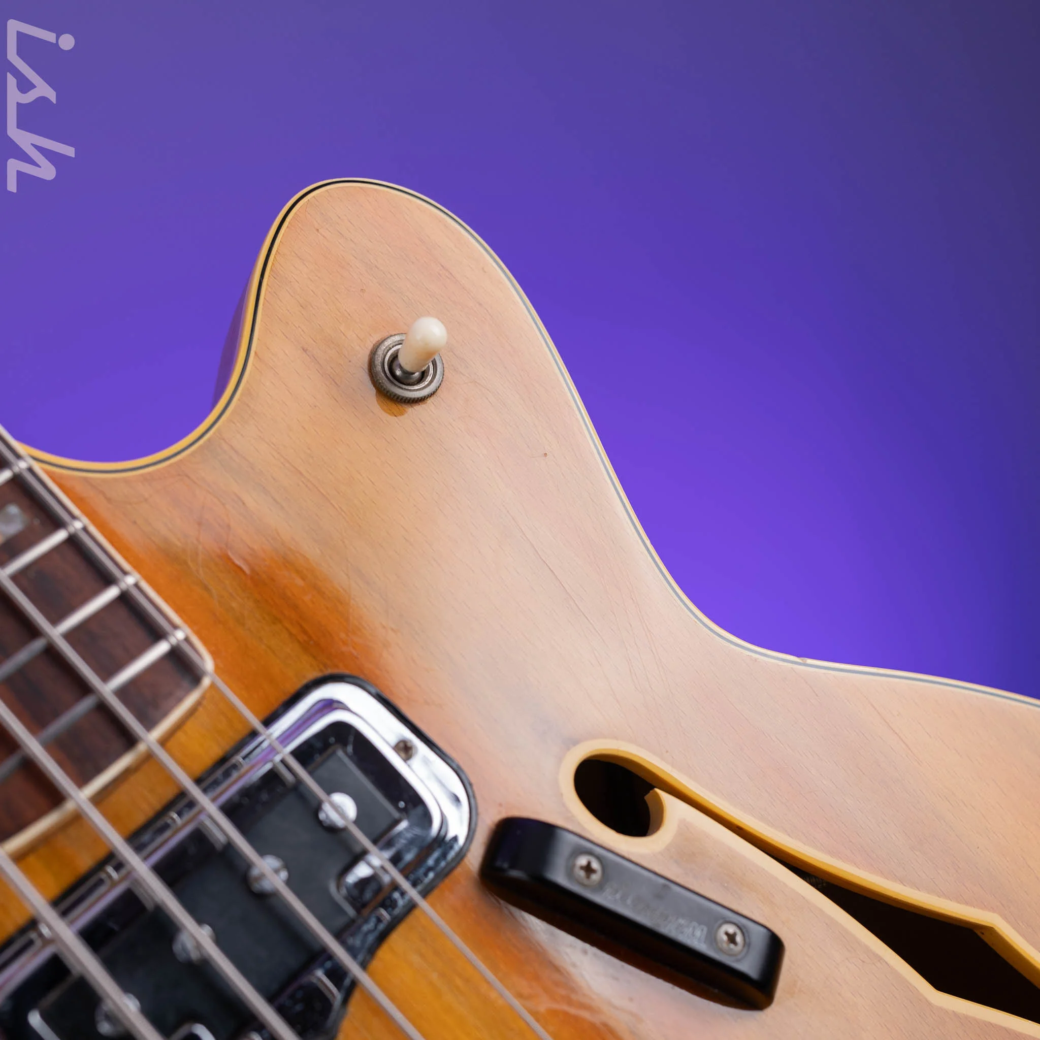 1968 Fender Coronado Bass II Wildwood Natural - Image 7