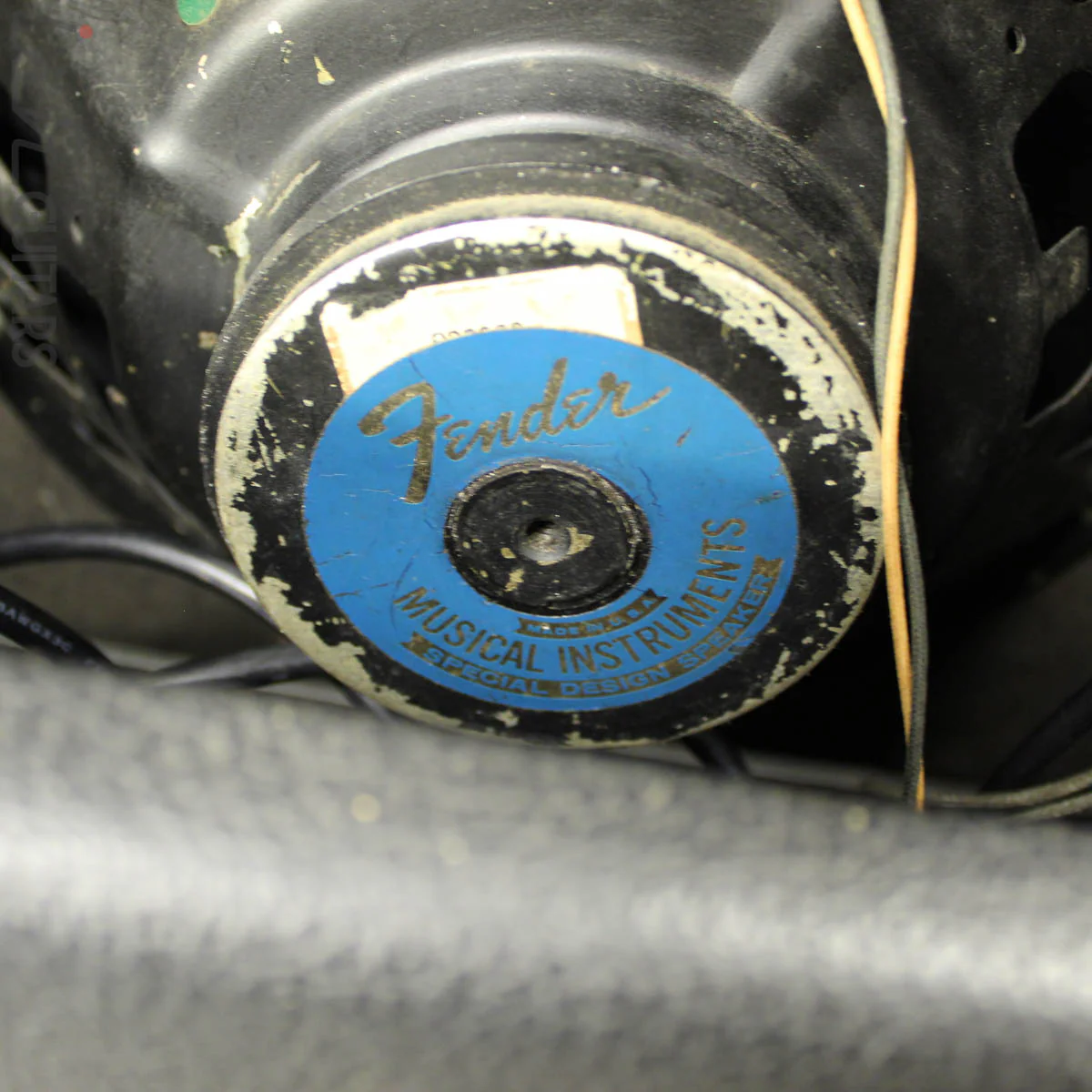 1968 Fender Deluxe Reverb "Drip Edge" w/ Footswitch - Image 10