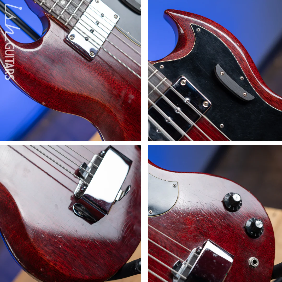 1969 Gibson EB-0 Bass Cherry - Image 11