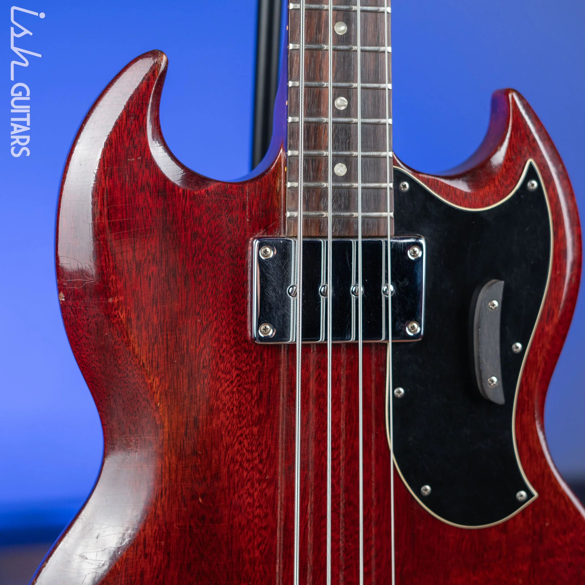 1969 Gibson EB-0 Bass Cherry - Image 3