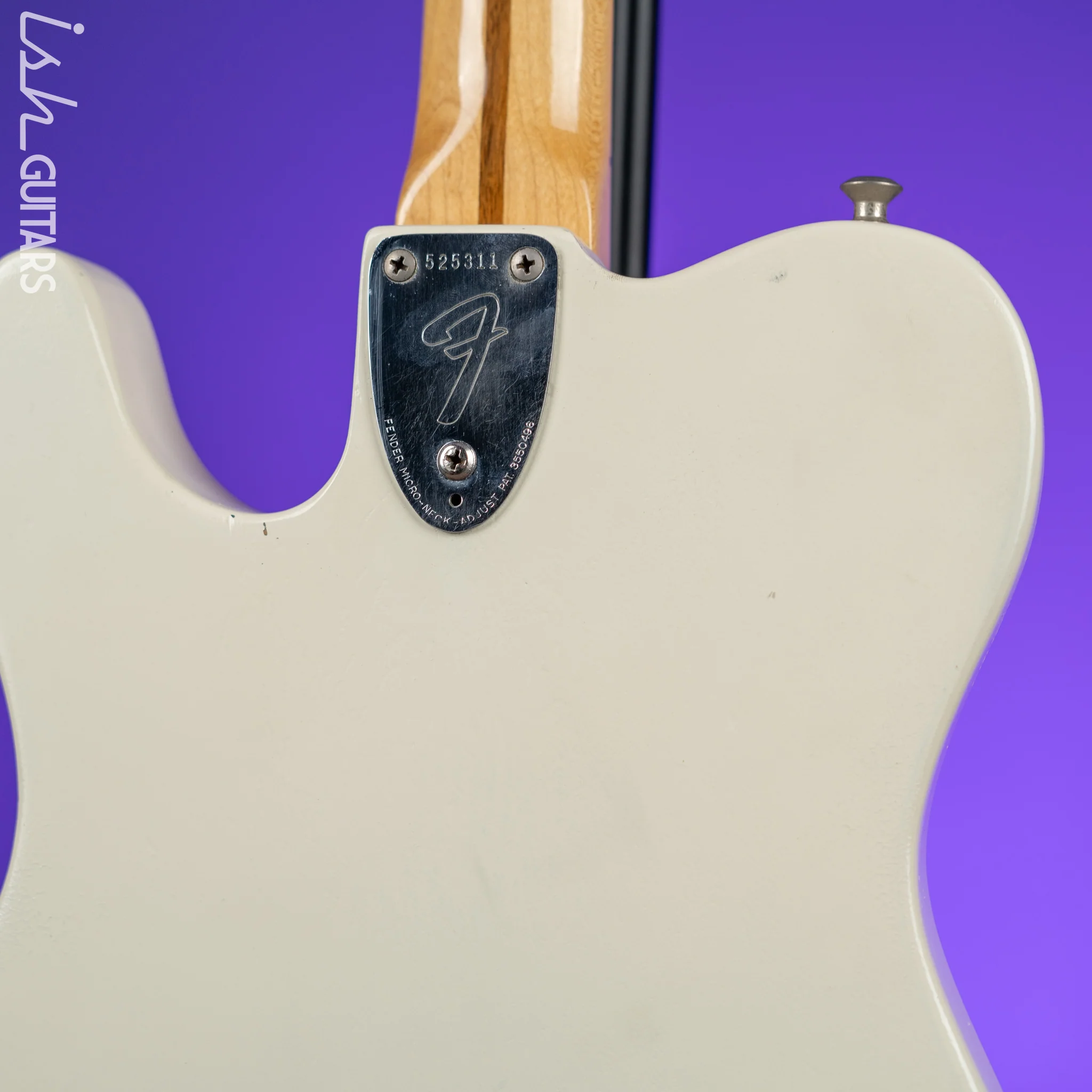 1970s Fender Telecaster Custom w/ Bigsby White Refin - Image 15
