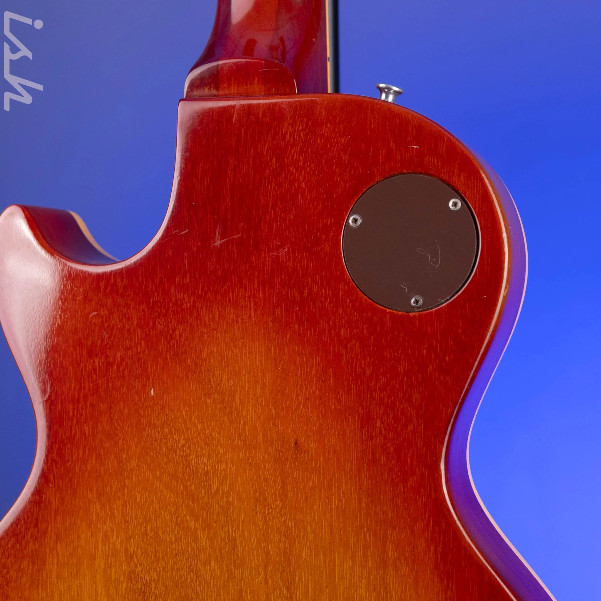 1970's Gibson Les Paul Deluxe Cherry Sunburst w/ Gibson Embossed T-Top Pickup - Image 13
