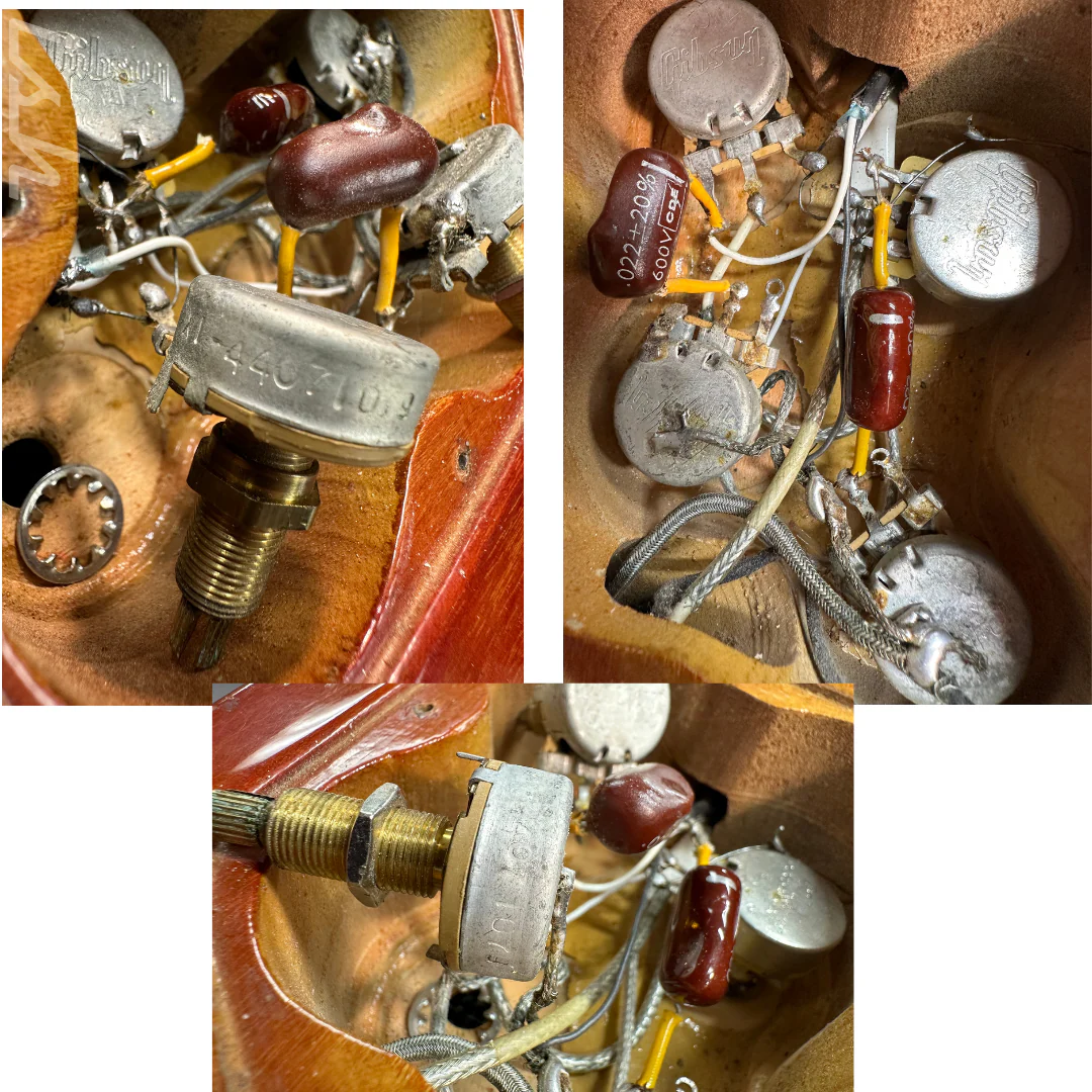1970's Gibson Les Paul Deluxe Cherry Sunburst w/ Gibson Embossed T-Top Pickup - Image 22