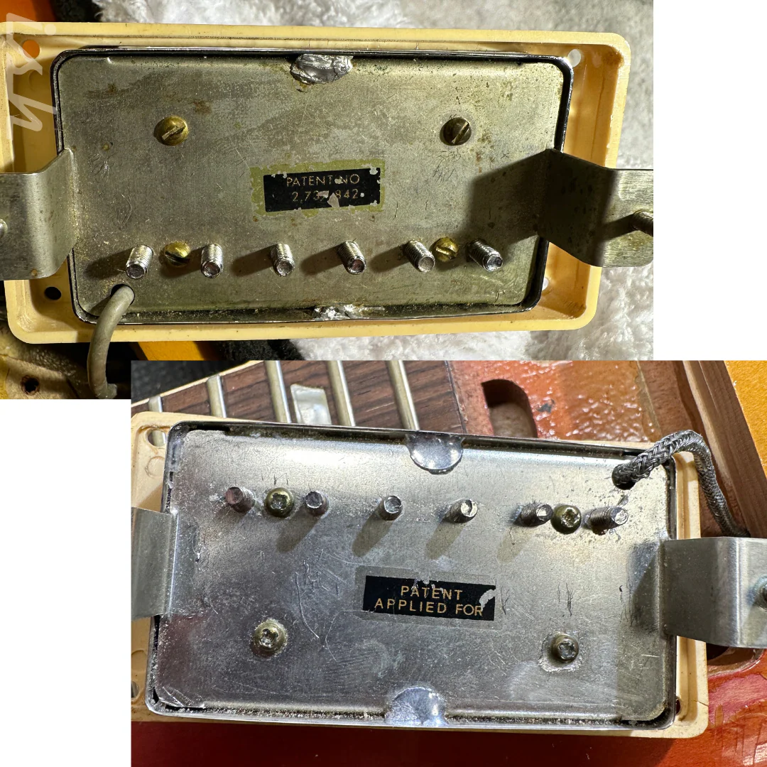 1970's Gibson Les Paul Deluxe Cherry Sunburst w/ Gibson Embossed T-Top Pickup - Image 23