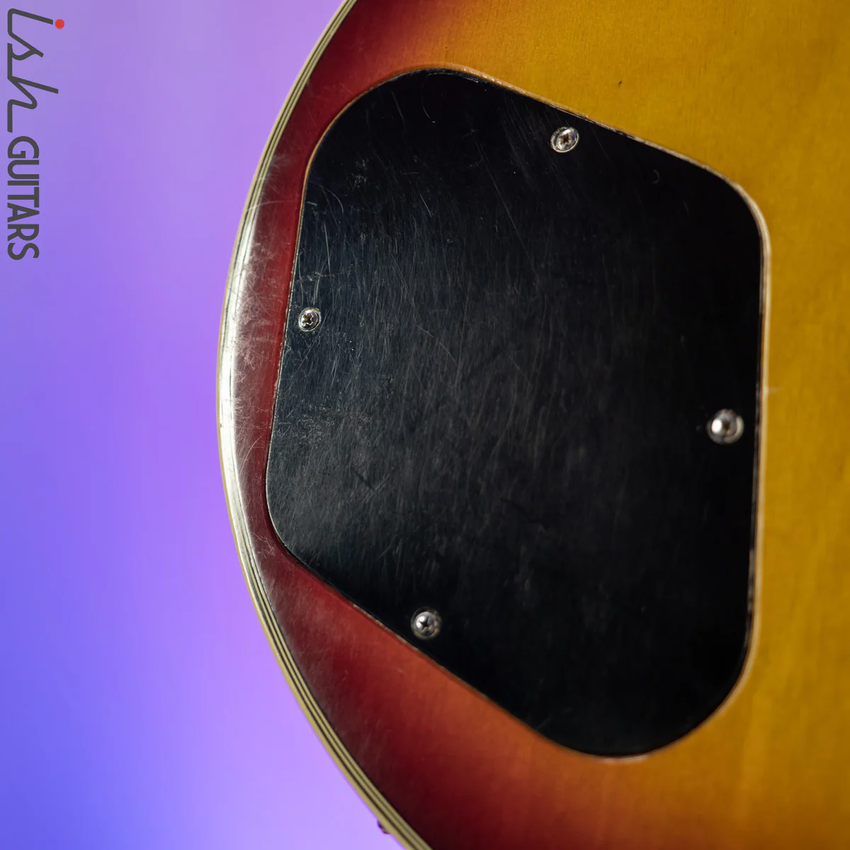 1970s Lark Japanese Les Paul Copy Cherry Sunburst - Image 15