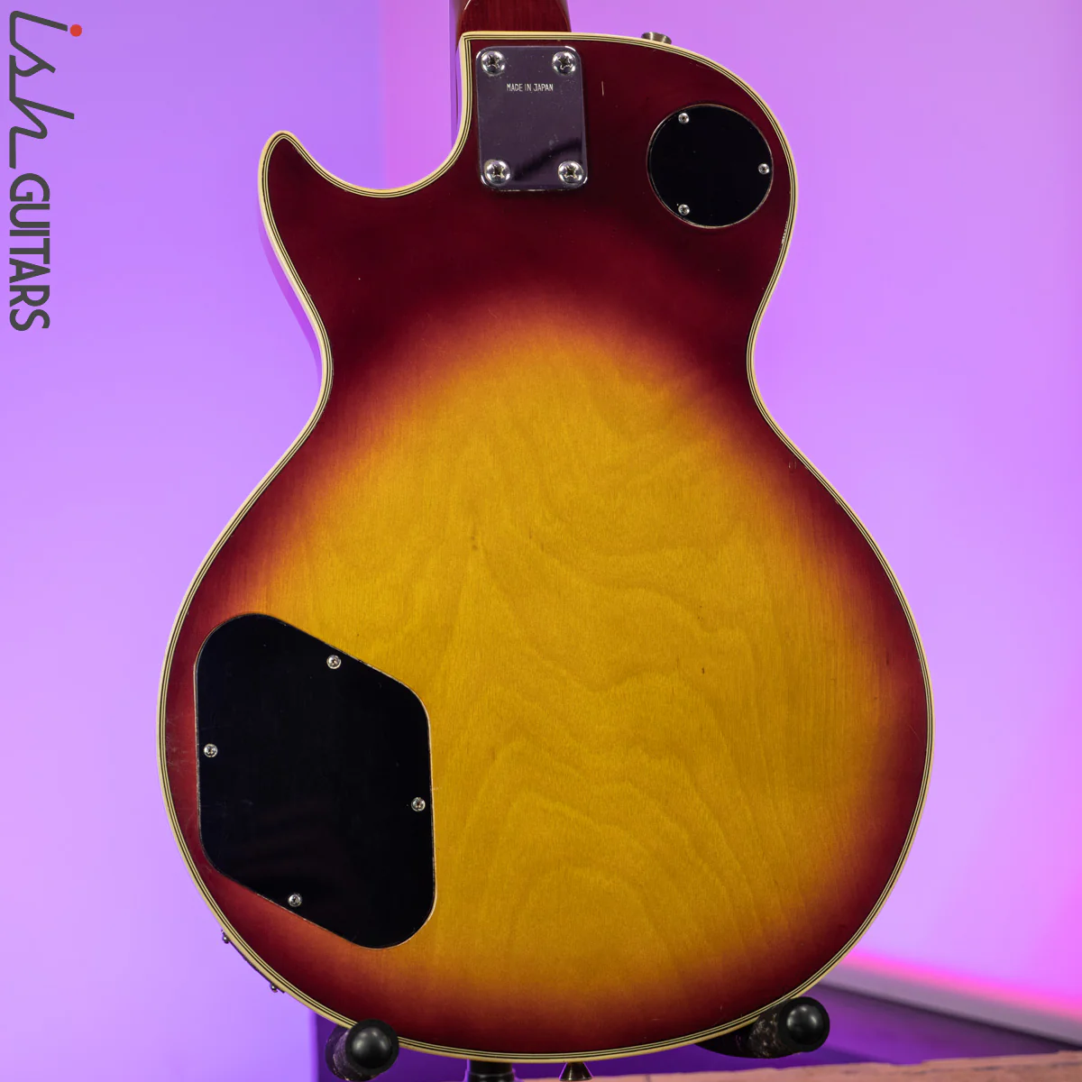 1970s Lark Japanese Les Paul Copy Cherry Sunburst - Image 9